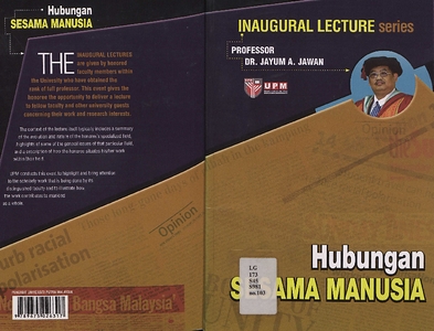 Hubungan Sesama Manusia Universiti Putra Malaysia Institutional